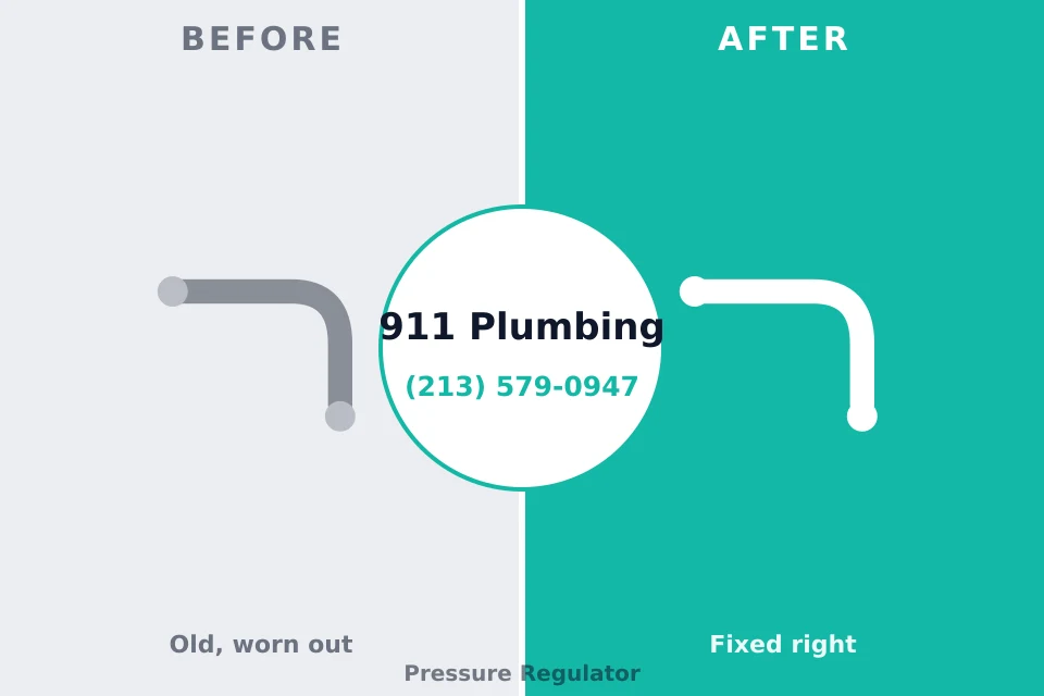 Before and after: plumbing company Warner Robins, GA